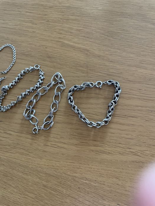 Vendo varias pulseiras em prata