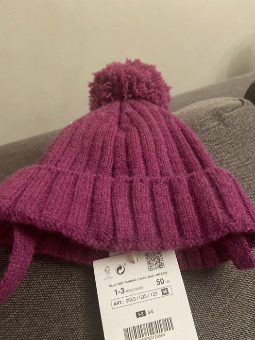 Набір шапка zara та хомут zara 1-2 роки