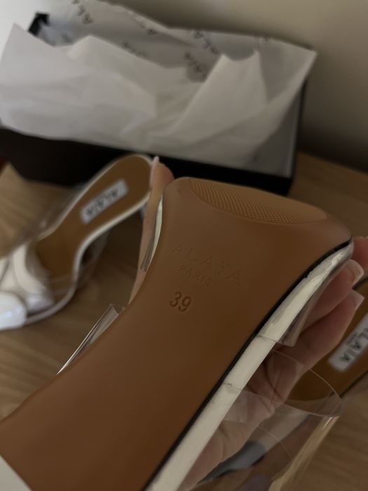 Туфлі alaia підбори серце