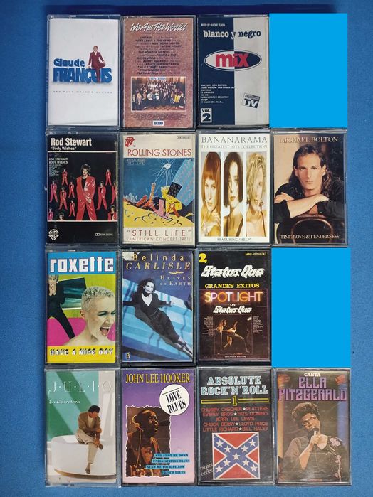 cassetes audio gravadas originais (anúncio nº1)