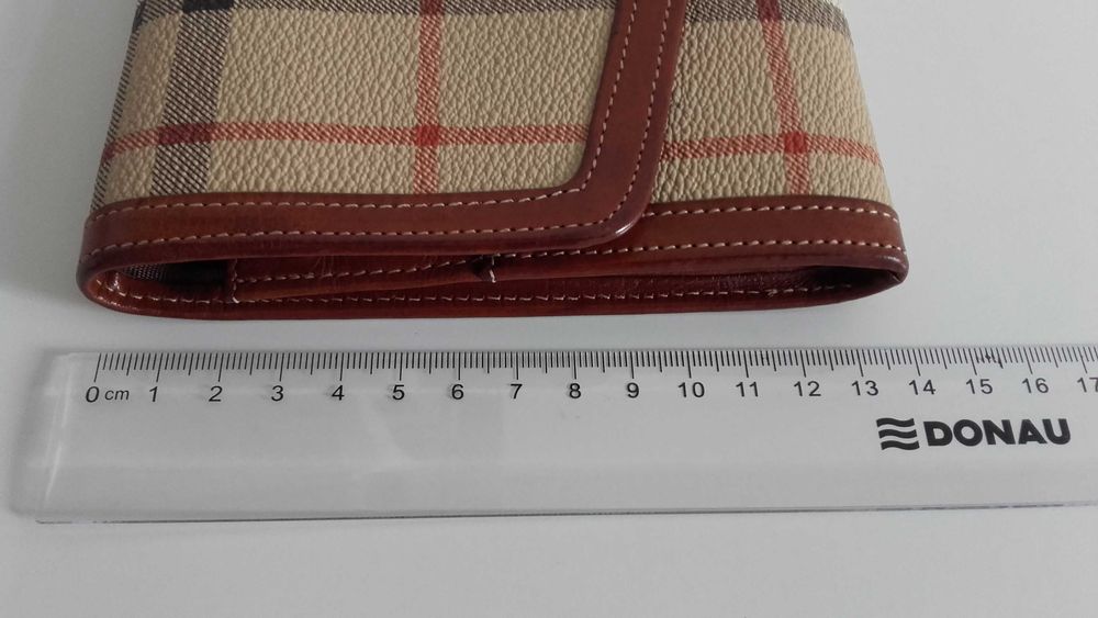 Burberry- kopertówka- podróżny organizer na dokumenty- unikat
