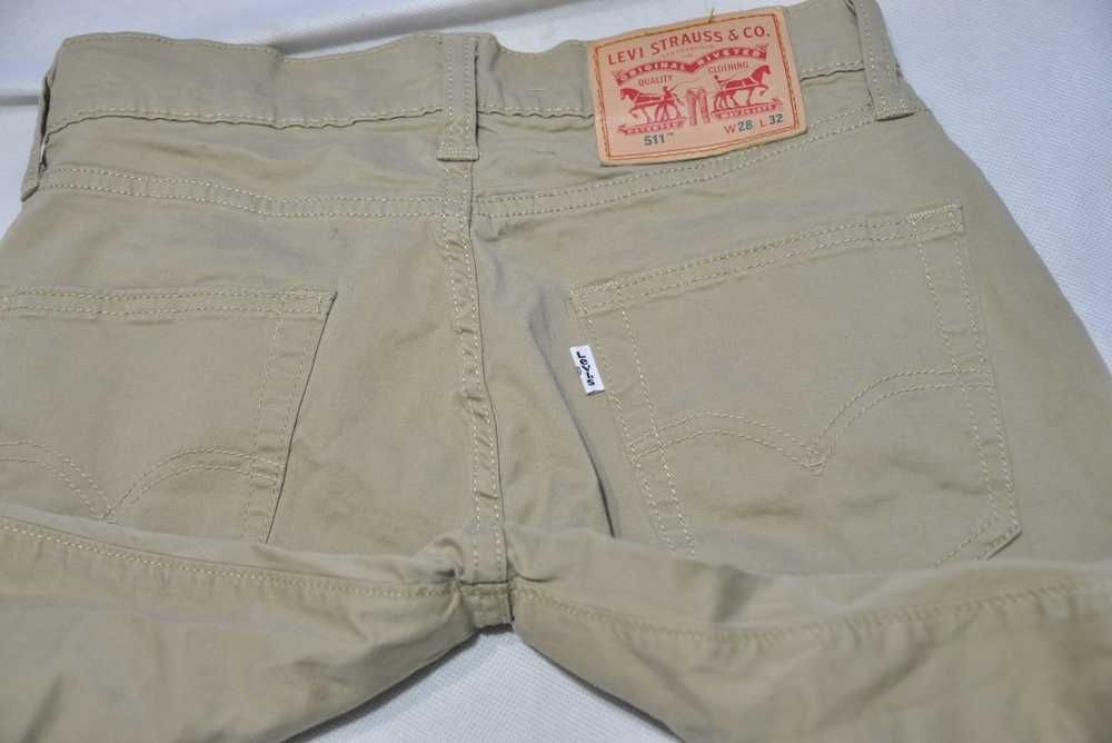 LEVIS 511 XS 76cm 28/32  męskie spodnie jeansowe slim fit  stretch s4v 501