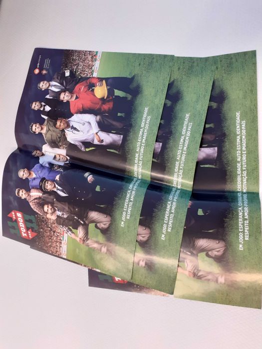 Poster Selecção Portuguesa de Futebol para Euro 2012 Galp