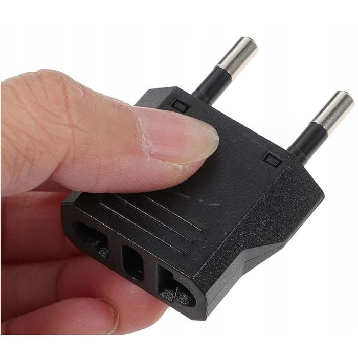 Adapter przejściówka wtyczka USA na EU konwerter A na E