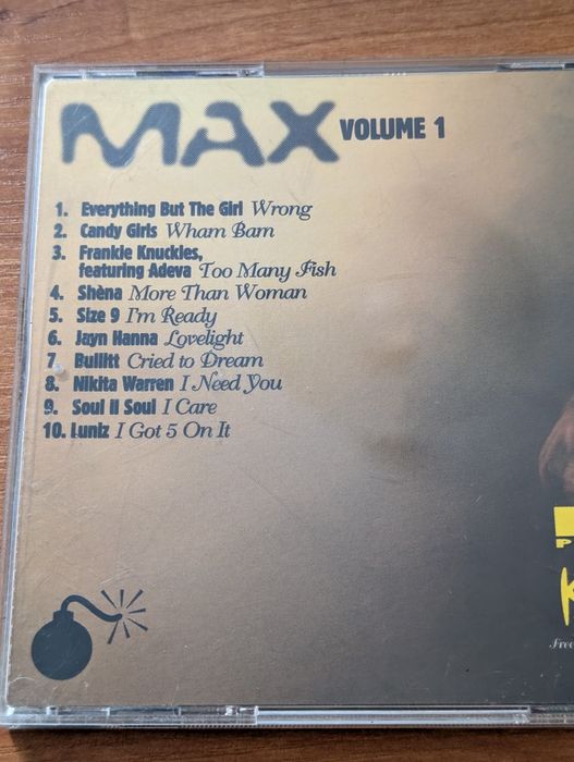 Max vol 1, rozni wykonawcy, plyta muzyczna CD