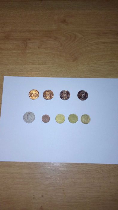 Monety, Nowotko, piłkarze , liry włoskie, 9 sztuk. Zapraszam