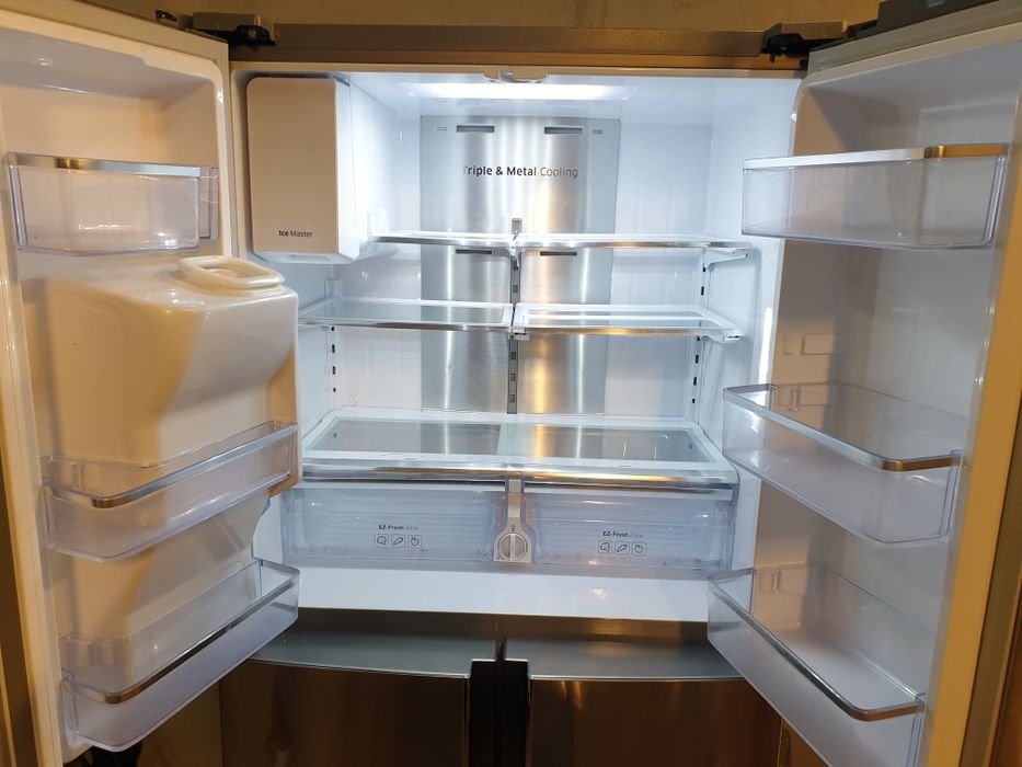 Lodówka SBS Samsung zadbana po przeglądzie gwarancja