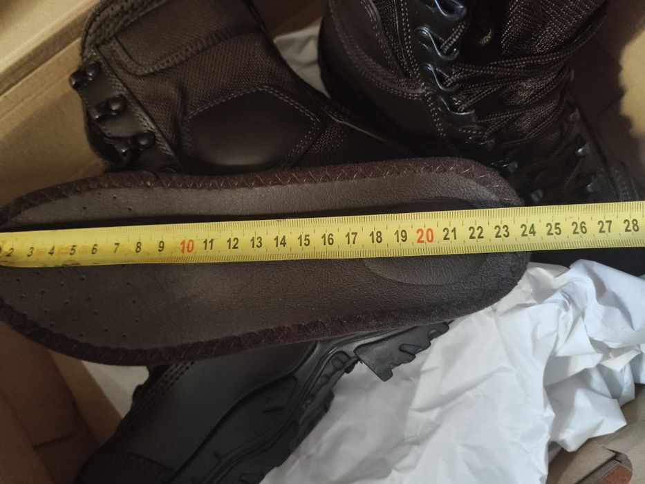 Rozmiar 36 wojskowe buty mon 939 brązowe