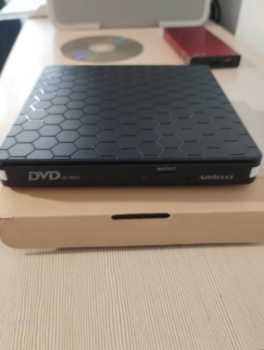 NOWY Zewnętrzny napęd DVD CD amicool USB 3.0 i Type-C