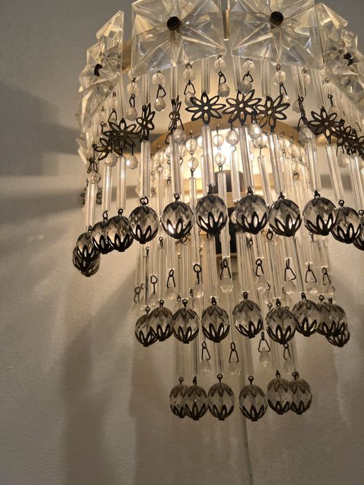 бра чехословакія хрусталь