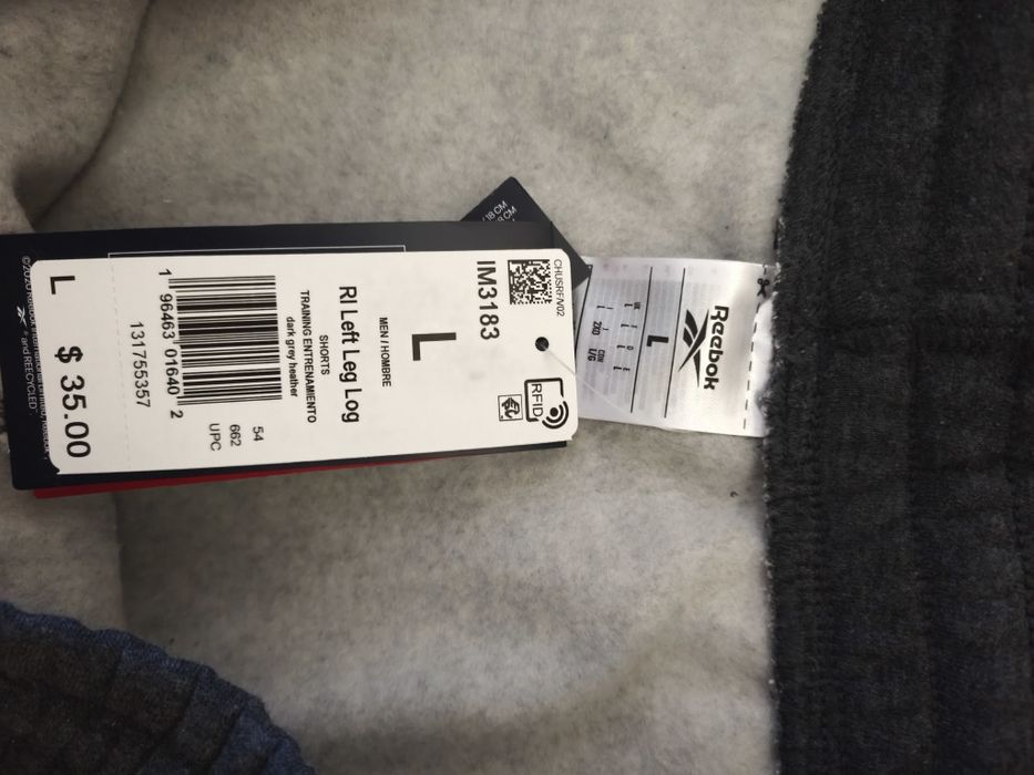 Шорти та футболка Reebok RI left chest розмір Л