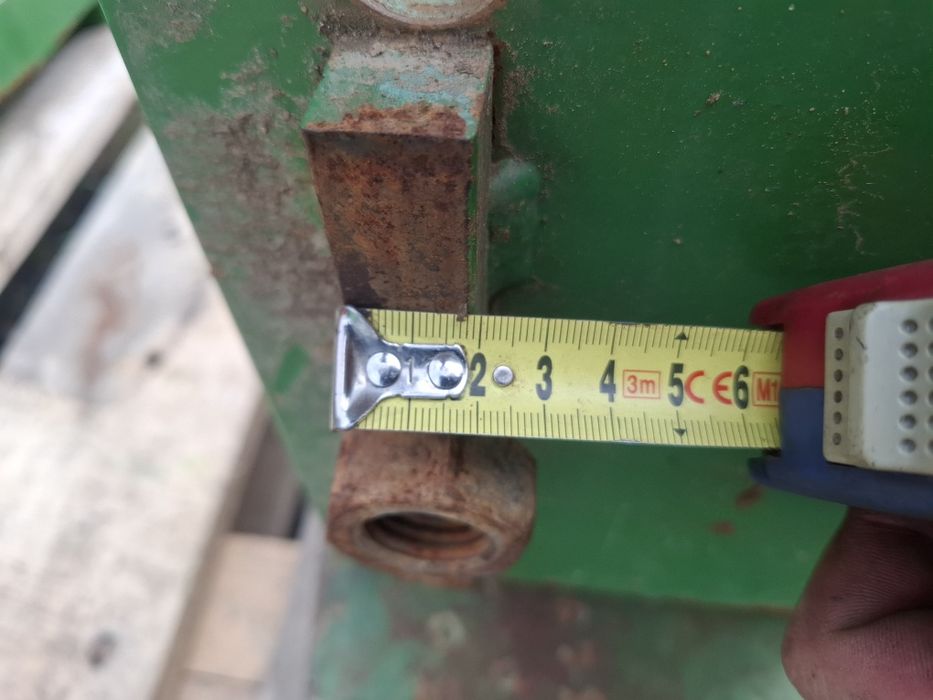 Płyta k80 John Deere 39cm mocowanie
