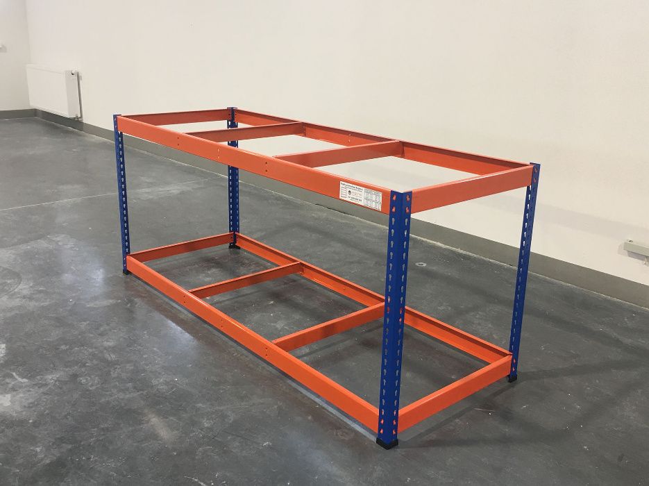 Stół roboczy warsztatowy bardzo mocny 2 poziomy 10 lat gwarancji