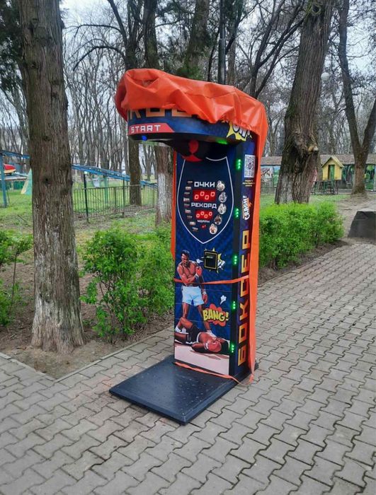 Захисний брезент, тент для боксера, силомір,груша,атракціон,аттракцион