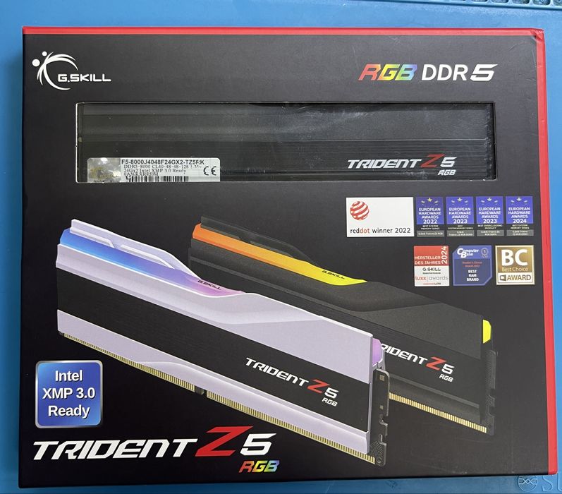 Оперативна памʼять G.Skill DDR5-8000MHz 48gb Triden Z5 RGB