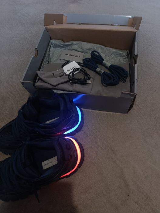 Balenciaga Track LED Blue
