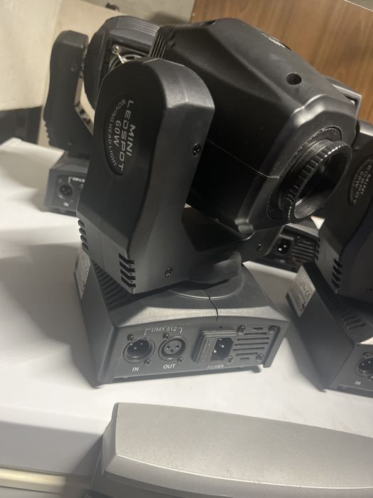 Głowy Mini Led Spot 60W 4szt