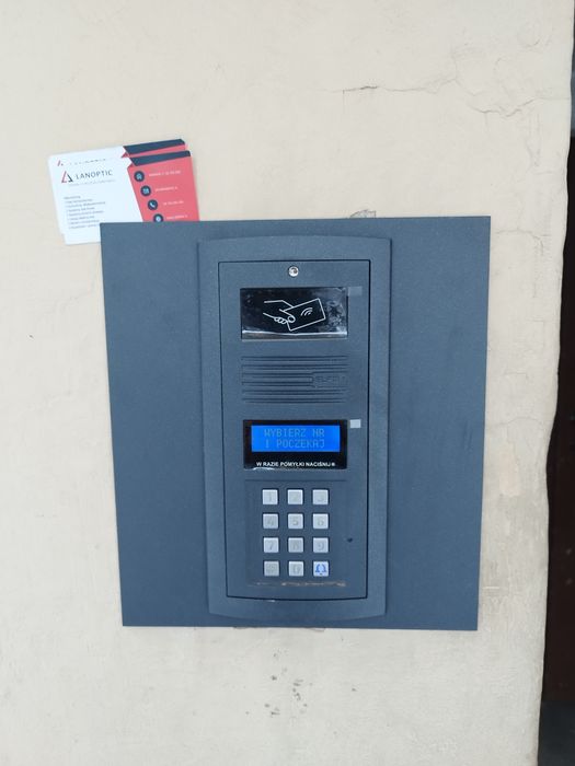 Monitoring Alarm KD Wideodomofony Sieć LAN FTTH Instalacje Łódź