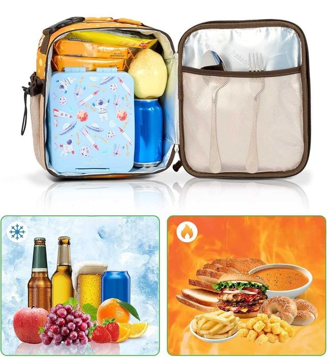 JOYHILL Lunch Box dla Dzieci Izolowana Torba na Lunch