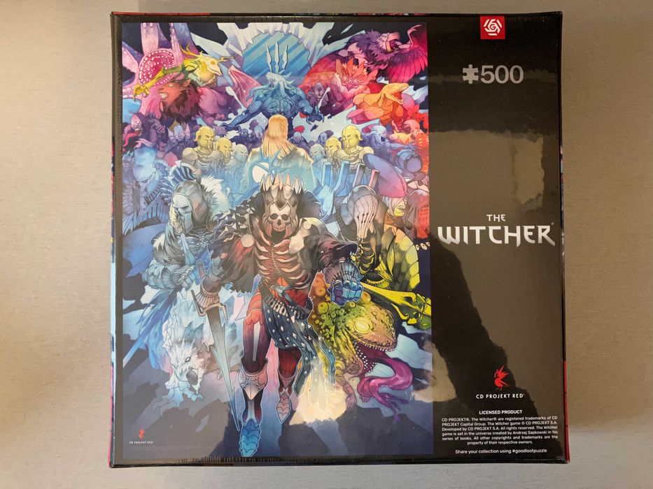 Puzzle Wiedźmin 500 elementów