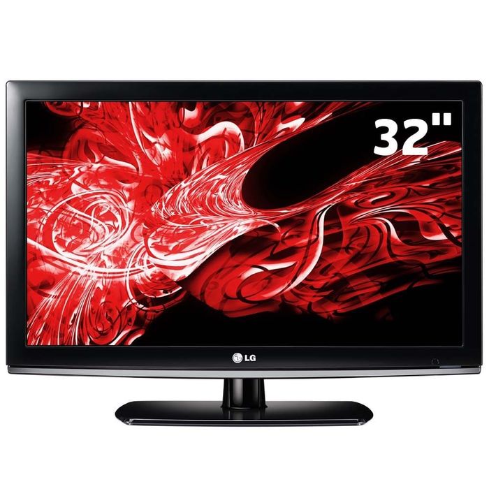 Televisão LCD Marca LG, ecrã grande de 32  Polegadas,  Modelo  32LD320-ZA , Inclui cabo de ligação e Comando Original  LG