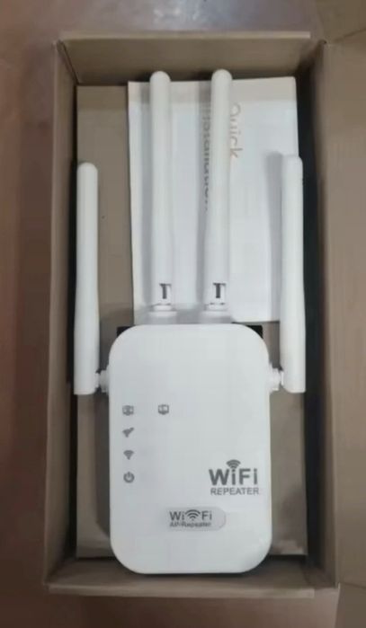 repetidor de sinal wifi 2.4 ghz - 4 antenas