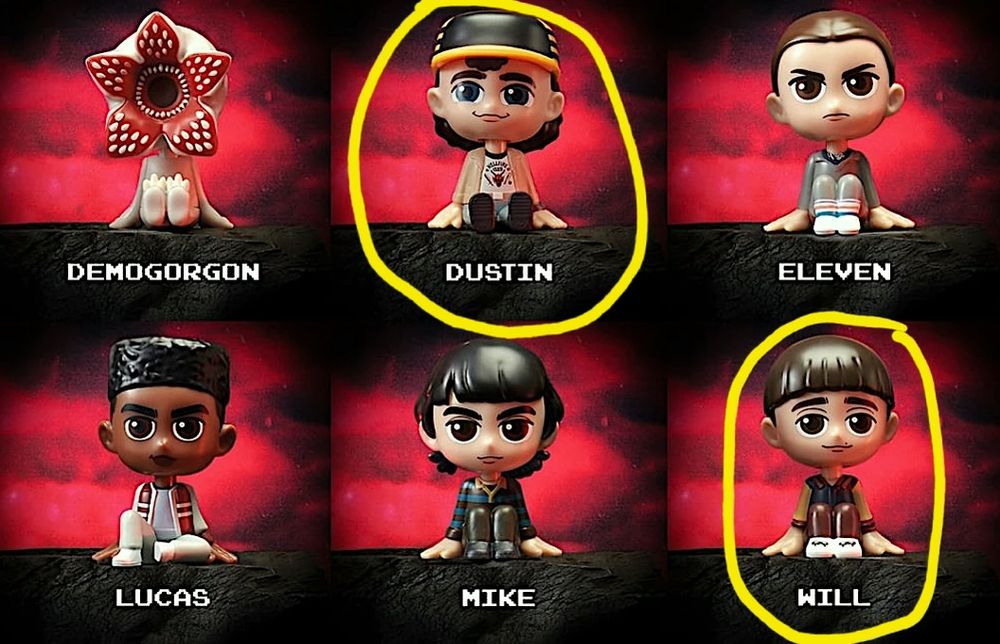 TROCO ou VENDO figuras de Stranger Things