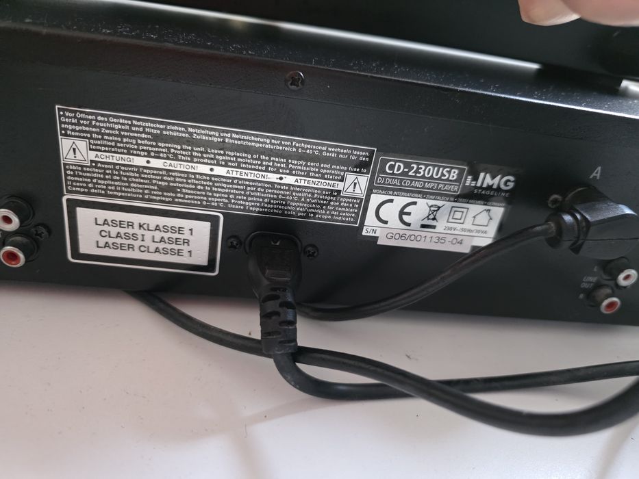 IMG Stage Line CD-230USB nowy