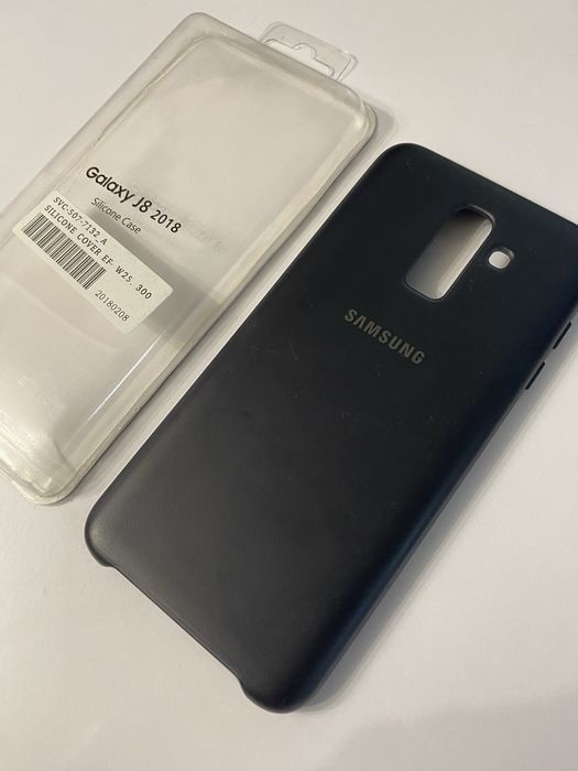 Силіконовий чохол для Samsung Galaxy J8 2018 чорний