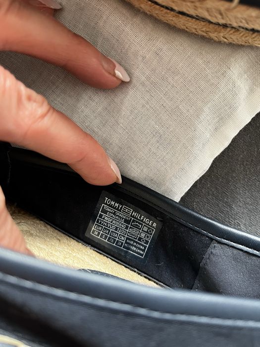 Espadryle Tommy Hilfiger