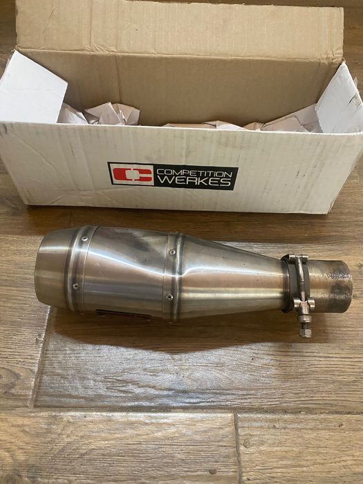 Система выпуска б/у GP Slip On Exhaust Competition Werkes WY605-S