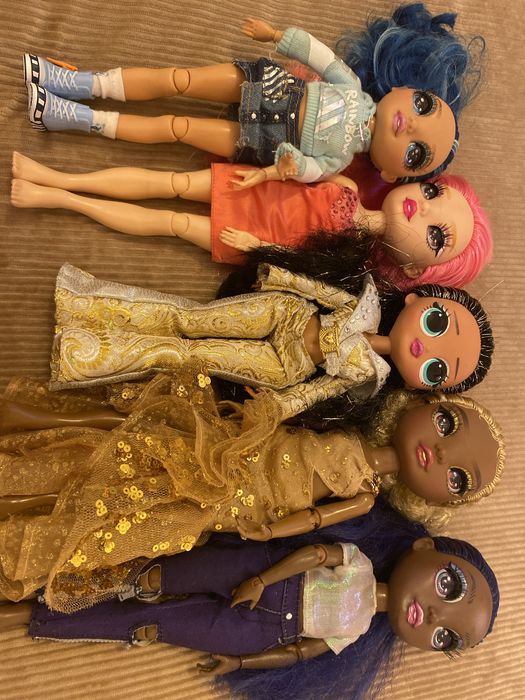 Bonecas rainbow hing