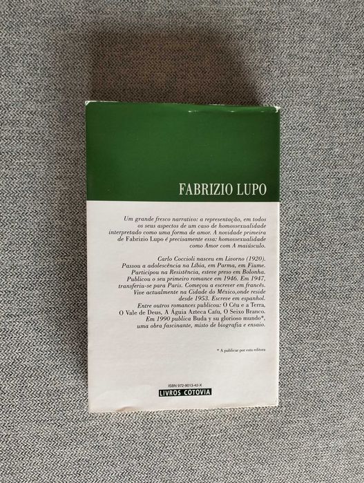 Livro "Fabrizio Lupo" de Carlo Coccioli