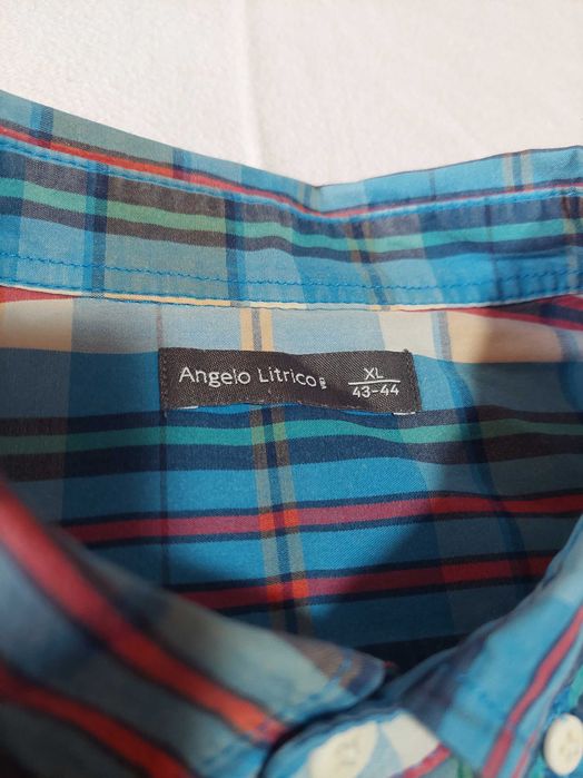 Camisa masculina de manga curta Angelo Litrico