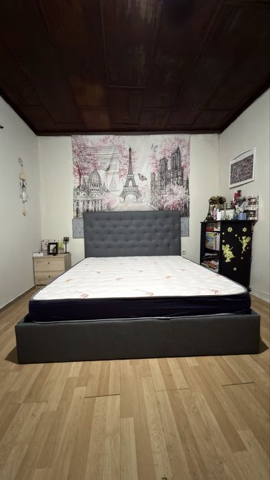 Cama Paris completa design elegante e linda ao mesmo tempo