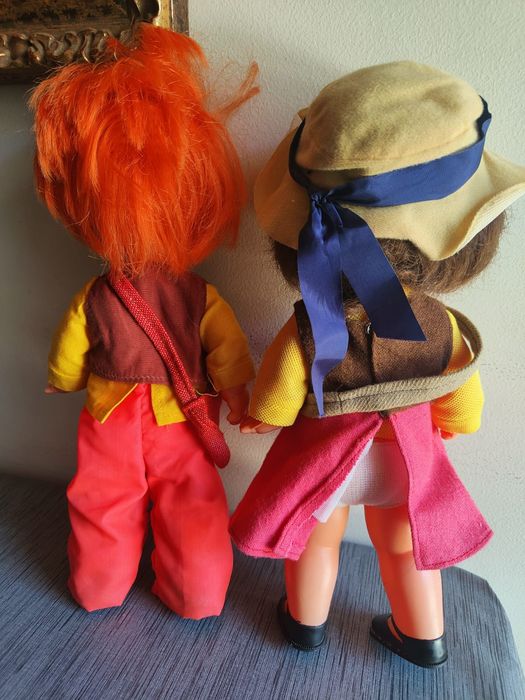 Bonecas Heidi e Peter - Anos 70