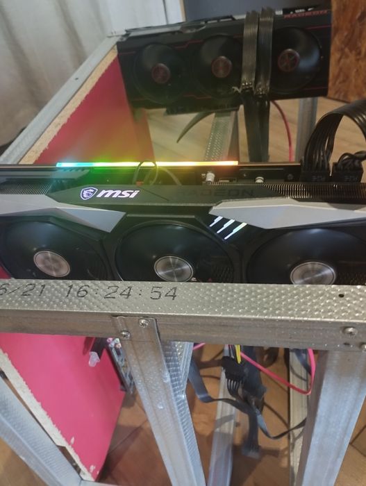 Майнинг ферма RX 6800