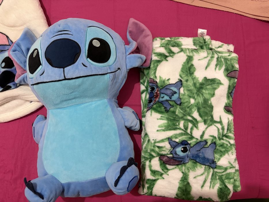 Conjunto Stitch Disney - roupa e acessórios