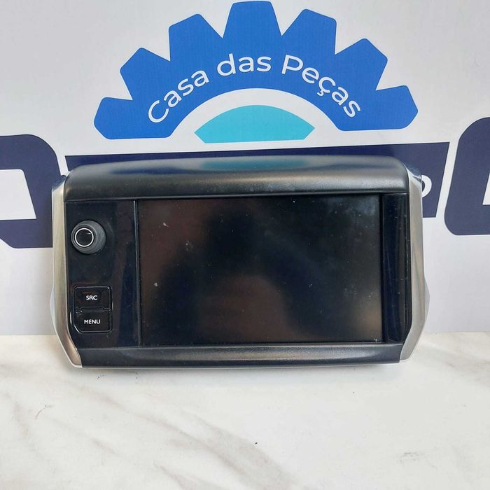 Ecrã do Rádio Peugeot 208