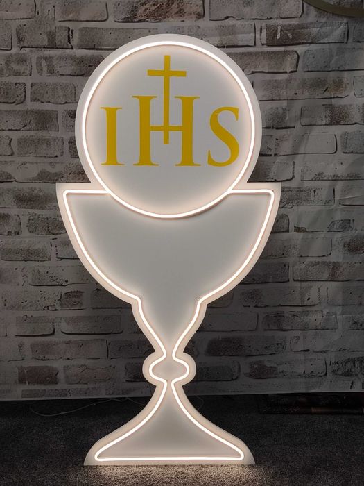 Hostia led podświetlana , neon