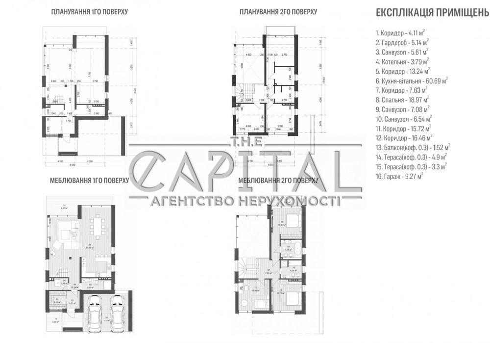 Продаж ексклюзивного будинку 194м2  у с. Лебедівка.SHERIT Villas