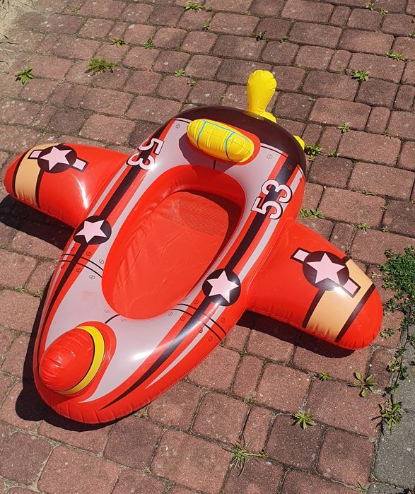 Dmuchany ponton dziecięcy samolot