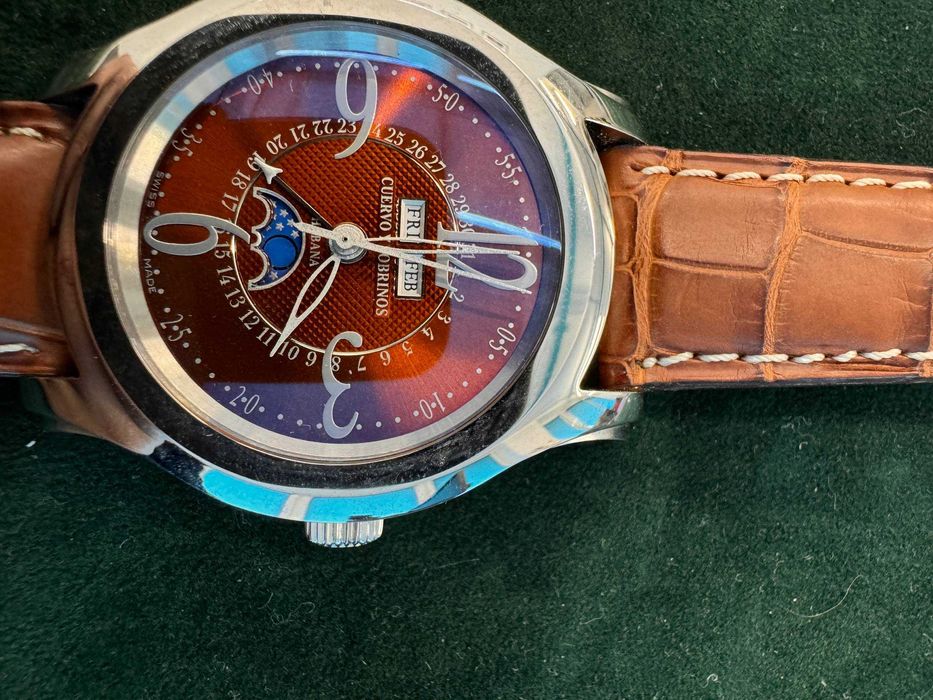 Новые Швейцарские часы CUERVO Y SOBRINOS