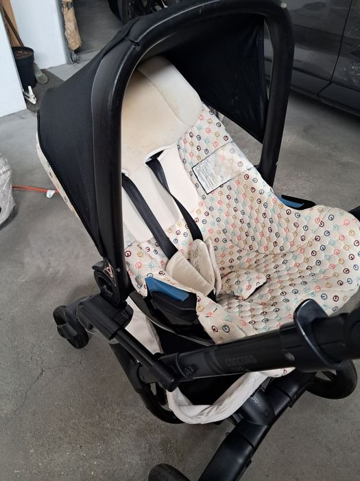 Conjunto Trio Concord Neo - carrinho+ovo+alcofa+isofix