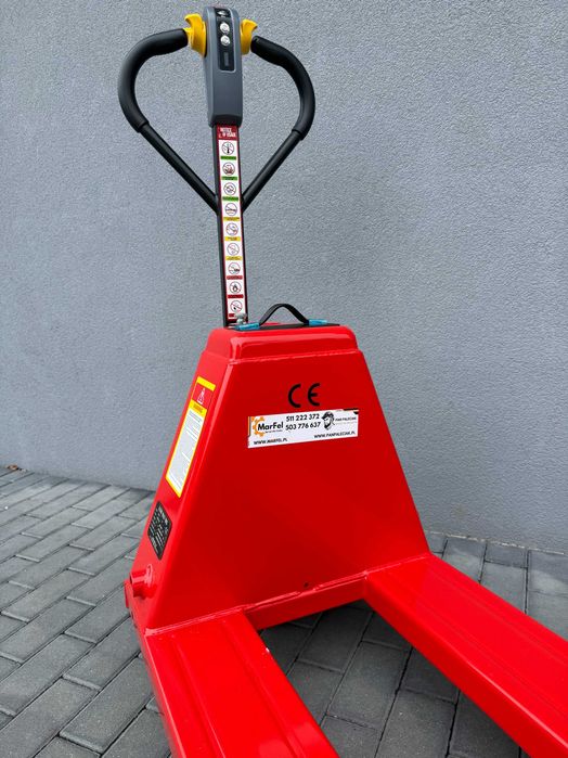 PALECIAK elektryczny Wózek paletowy elektryczny EPT15H / CBD WS / NOWY GWARANACJA AKUMULATOR + ŁADOWARKA