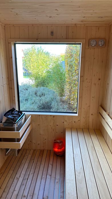Sauna ogrodowa na wymiar Premium