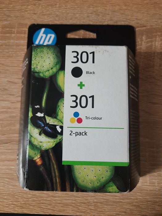Струменеві нові оригінальні картриджі HP 301 Black/Color