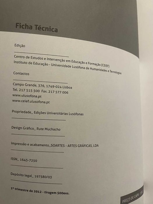 Revista Lusófona de Educação Formação e Supervisão