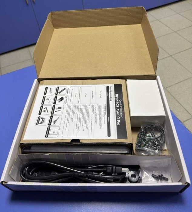 Спутниковый Ultra HDTV ресивер+IPTV приставка OPENBOX AS4K CI Pro UHD
