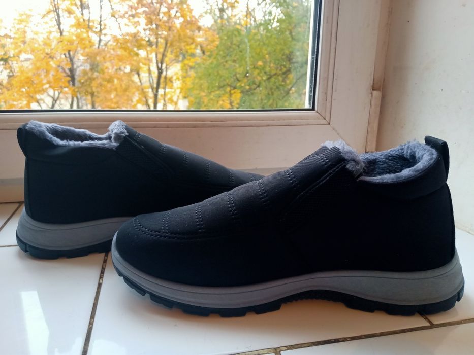 НОВЫЕ Зимние  Снегоступы Слипоны - Полуботинки На Меху "FASHION"